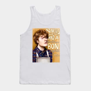 James Acaster ‘Started making it. Had a breakdown. bon appetit’ Tank Top